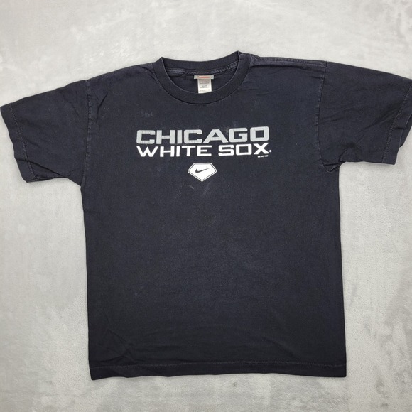 Nike Other - Chicago White Sox Shirt Boys XL Baseball Team Southside Swoosh Black Youth Kids*